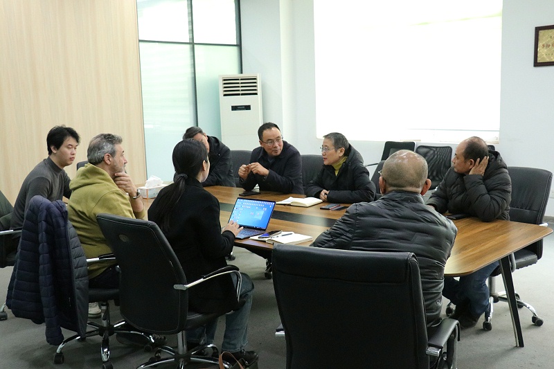 意大利RSA蒞臨百華鞋業洽談項目并成功簽約！