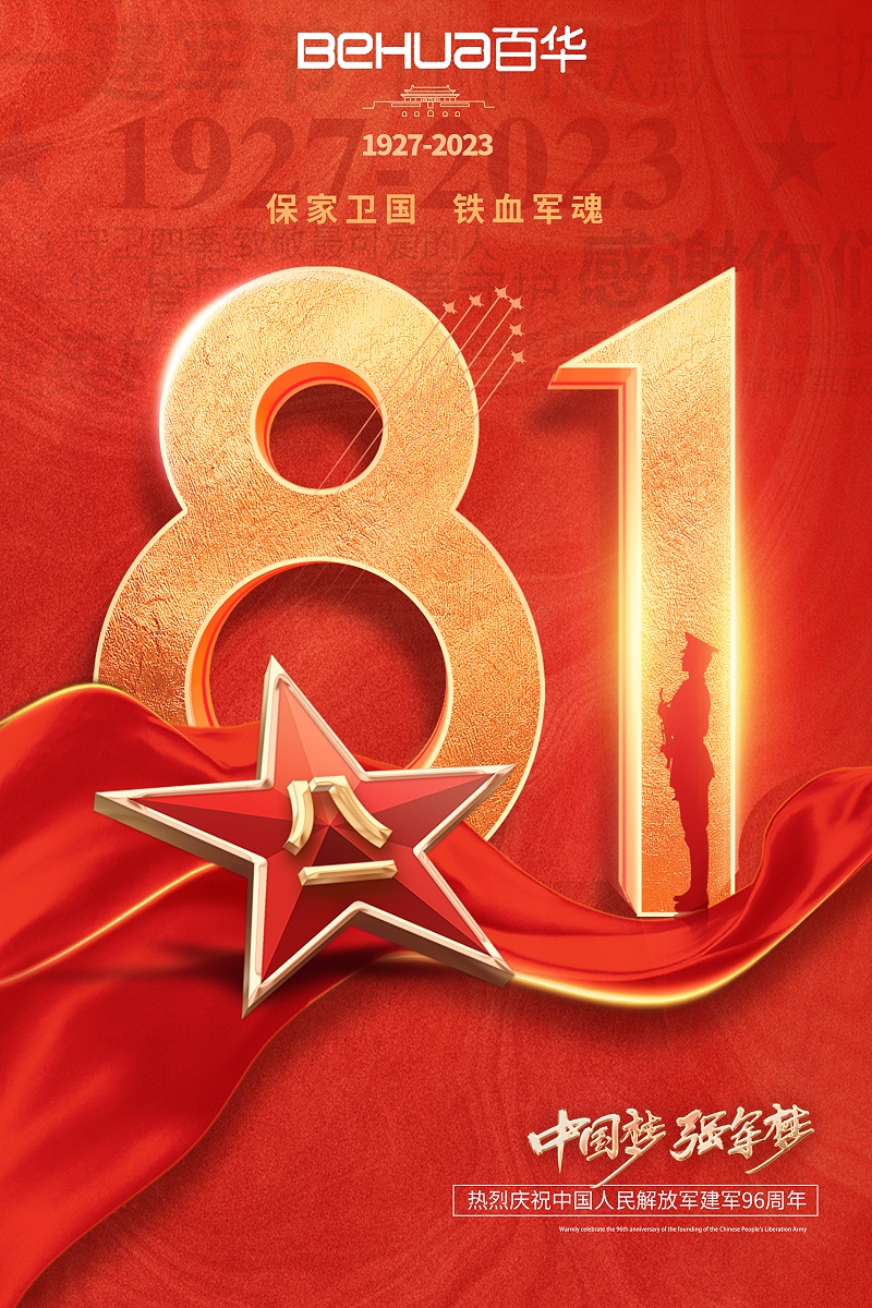 八一建軍節|向軍人致敬！