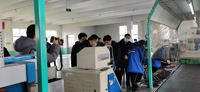 省工會領導參觀指導百華工廠